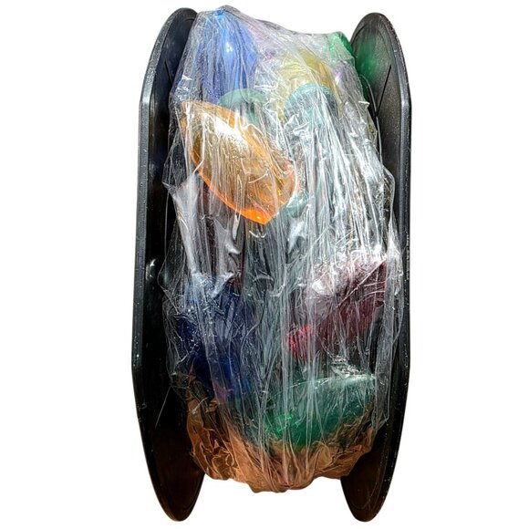 New LED C9 String Lights 50 Multi-Color Bulbs Christmas Holiday Indoor Outdoor - Picture 3 of 5